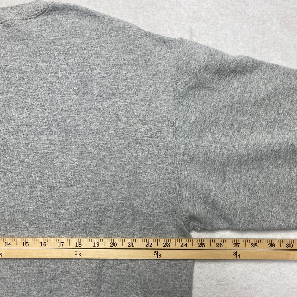 Vintage Seattle Washington Sweatshirt Men's XL Gray Printed Fleece Pullover - Picture 11 of 12